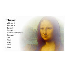 Mona Lisa Business Cards