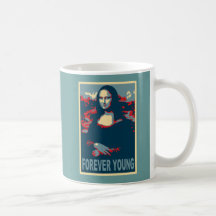 Mona Lisa Forever Young Mug