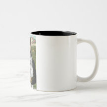 Mona Lisa - Keeshond (C2) Coffee Mug