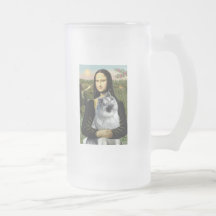 Mona Lisa - Keeshond (C2) Mug