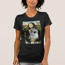 Mona Lisa - Keeshond (C2) T Shirts