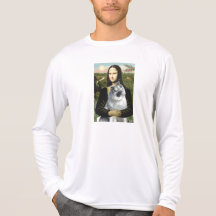 Mona Lisa - Keeshond (C2) Tee Shirts