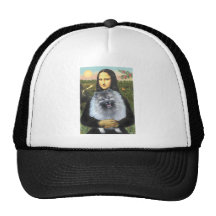 Mona Lisa - Keeshond (F) Trucker Hats