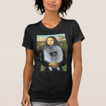 Mona Lisa - Keeshond (F) Tshirt