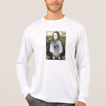 Mona Lisa - Keeshond (F) Tshirt