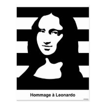 Mona Lisa Post Card