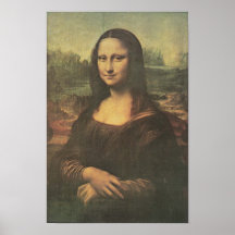 Mona Lisa Vintage Fine Art Posters