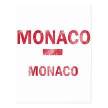 Monaco Designs Post Card