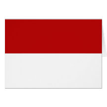monaco flag greeting cards
