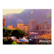Monaco's Palace Post Card