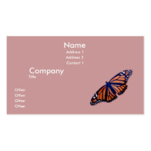 Monarch Business Card Templates
