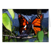 Monarch Fairy Cards