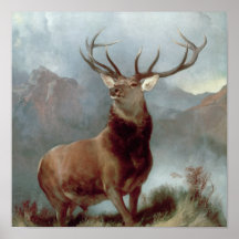 Monarch of the Glen, 1851 Print