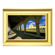 Monastery Courtyard Postcard