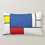 Mondrian Minimalist De Stijl Art Pillow Cushion