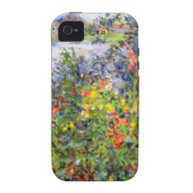 Monet - Flowers at Vetheuil iPhone 4/4S Case