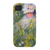 Monet - In the Meadow Vibe iPhone 4 Cases