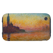 Monet Painting Tough iPhone 3 Case
