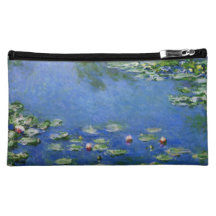 Monet Water Lillies Cosmetics Bags
