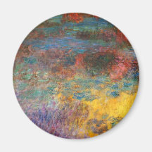 Monet Water Lily Pond Evening Magnet