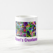 Monet's Tiny Little Picture Frame Mug Design