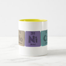 Monica as Molybdenum Nickel Calcium Mugs