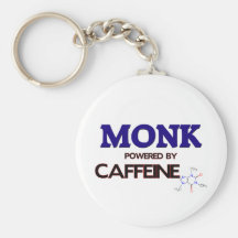 Monk Powered by caffeine Key Chains