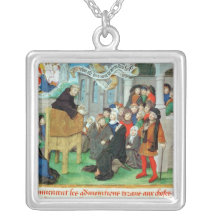 Monk Preaching on Imitation Pendant