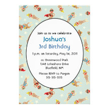 monkey birthday invitation