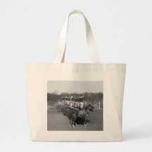 Monkey Drill, 1920s Canvas Bag