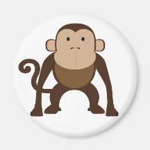 Monkey Fridge Magnets