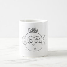 Monkey Girl Coffee Mug