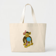 Monkey Girl Lollipop Bag