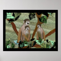 Monkey Heaven Print