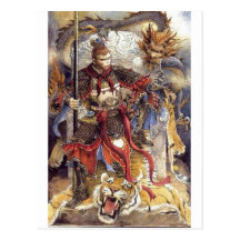 Monkey_King_by_EastMonkey Post Card