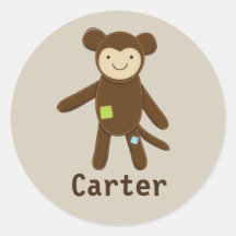 Monkey Ragdoll Sticker