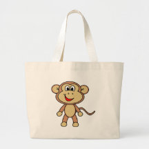 Monkey Tote Bag