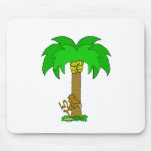 Monkey Tree Hugger Mousepads