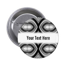 Monochrome Abstract Pattern. Buttons