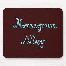 Monogram Alley Mouse Mats