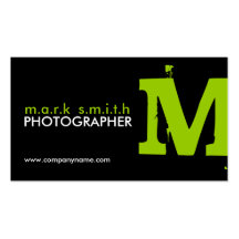 Monogram Business Cards