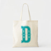 Monogram "D" Tote Bag