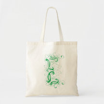 Monogram "E" Tote Bag