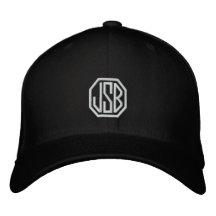 Monogram Embroidered Baseball Hat Baseball Cap