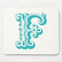 Monogram F Mousepad
