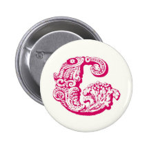 Monogram G Button