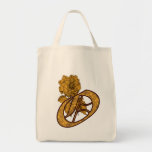 Monogram Initial O Gold Peony Tote Bag