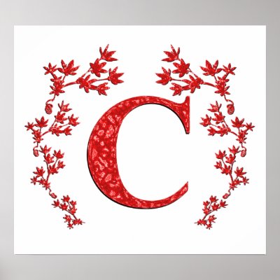 c letter fancy