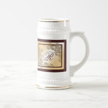 Monogram 'R' Stein Mug