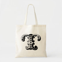 Monogram T tote bag